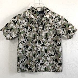 GUESS - BOYS SHORT SLEEVE CAMOUFLAGE SHIRT B17